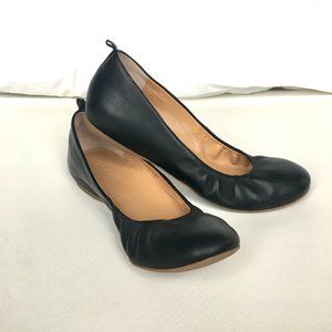 J Crew Black Leather Flats 7
